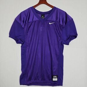 Nike Youth‎ Stock Football Vented Jersey Purple 908727-610 Boys Size 2XL New